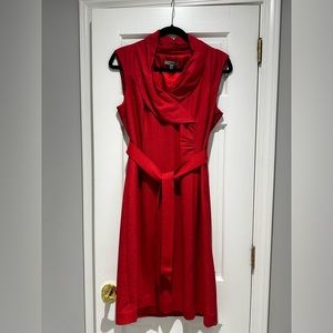 Classiques Entier Red Sheath Dress